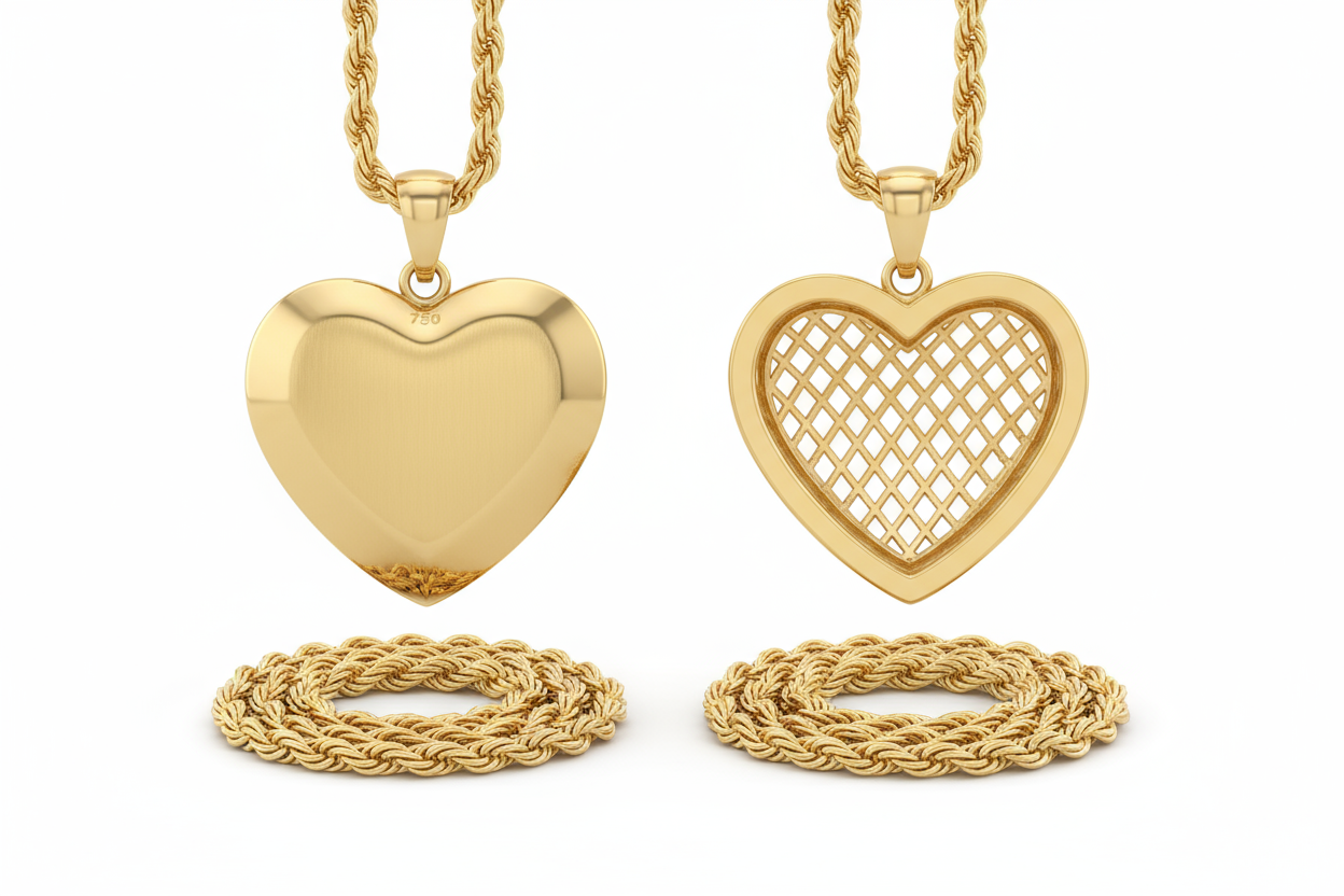 Understanding the Difference Between Hollow Gold and Solid Gold