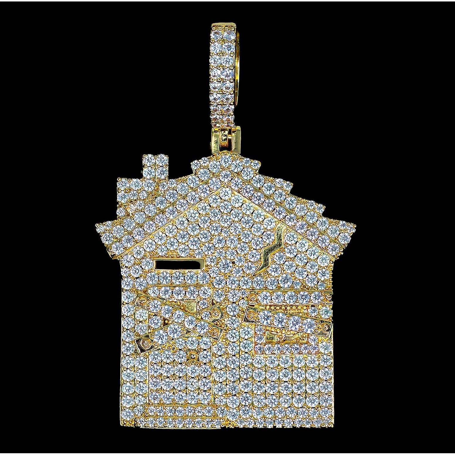 Trap House in Yellow Gold