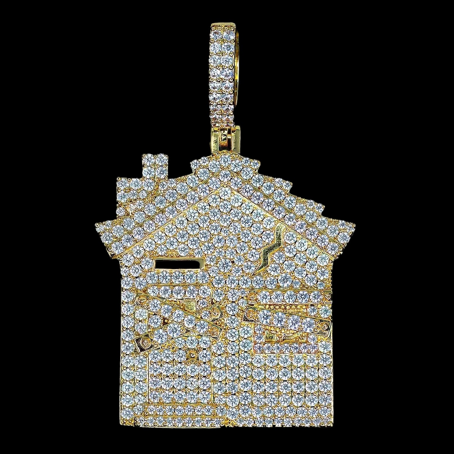 Trap House in Yellow Gold