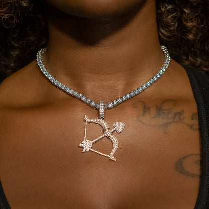 Bow And Arrow in White & Rose Gold