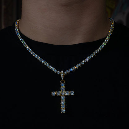 Cross Pendant in Yellow Gold
