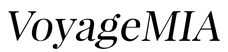 Logo of VoyageMIA with black text on a white background